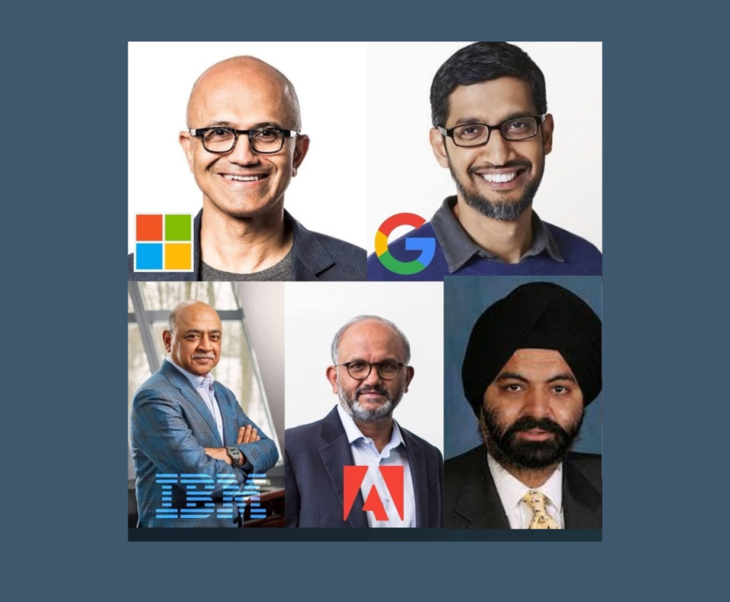 Top 5 indian ceo in the world