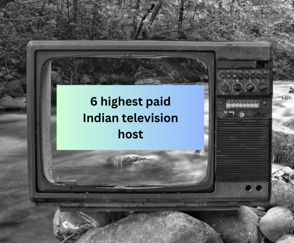 highest paid Indian television host