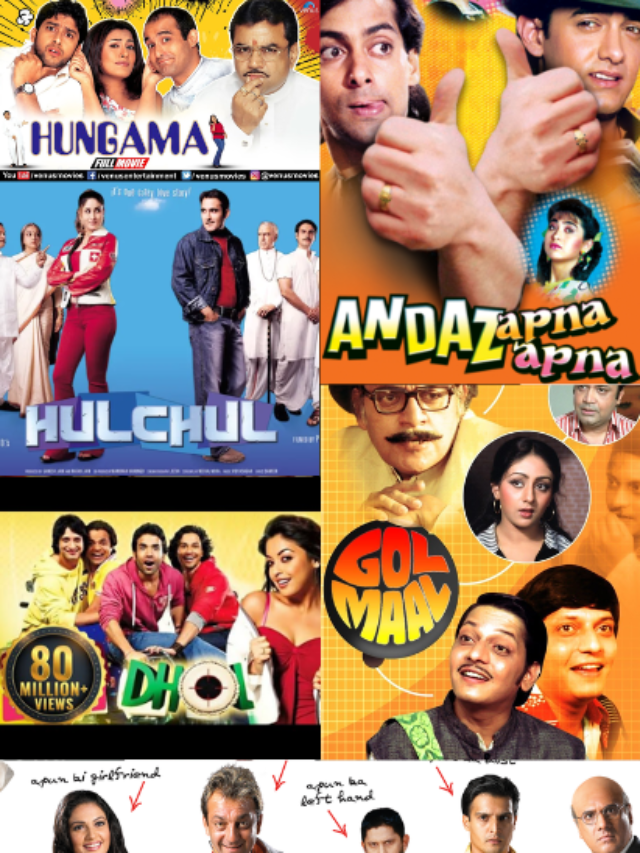 Top 10 Comedy movies of Bollywood